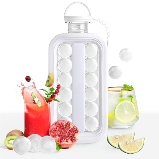 The 2-in-1 Ice Ball Maker and Water Bottle